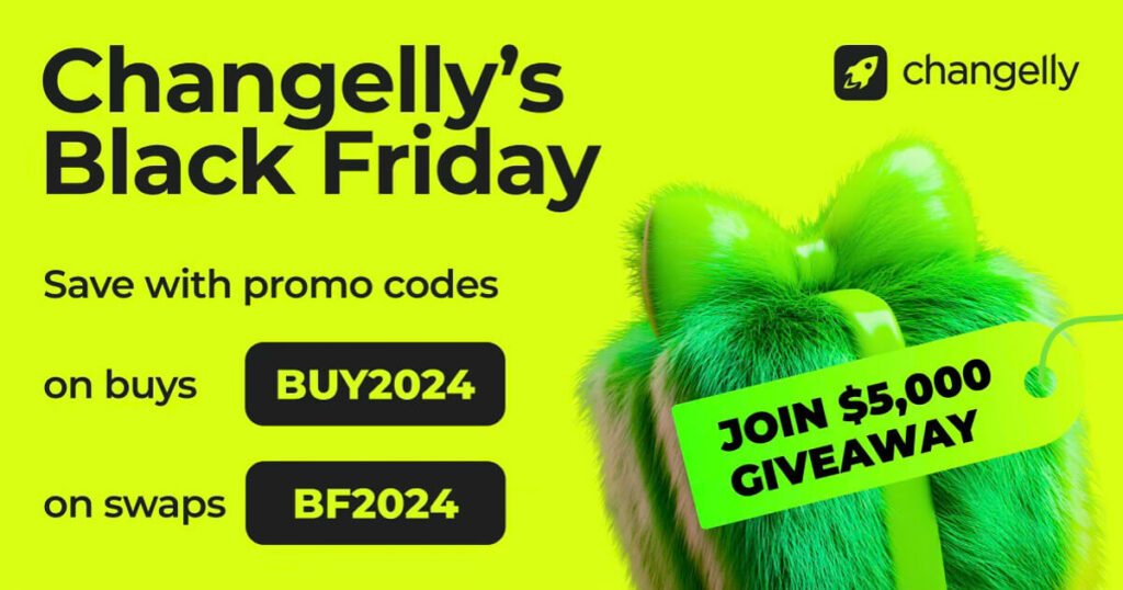 Web3 Meets Black Friday: Changelly Embraces Holiday Shopping Season with Crypto Offers