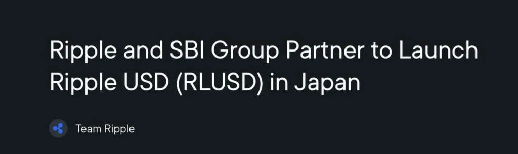 SBI and Kyobo Trial Japan-Korea Stablecoin Settlement